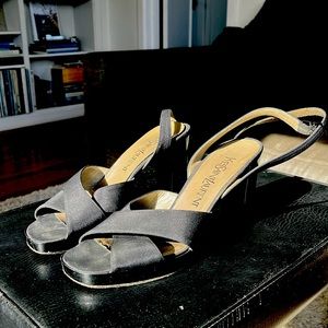 Amazing Yves Saint Laurent strapping sandal heels